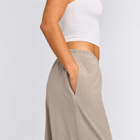 AirMove™ Wide Leg Trousers | Warm Sand