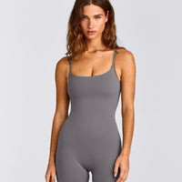 SoftMotion™ Strappy All in One with Grey Logo | Ash Grey