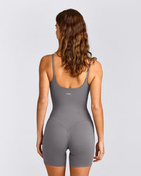 SoftMotion™ Strappy All in One with Grey Logo | Ash Grey