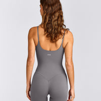 SoftMotion™ Strappy All in One with Grey Logo | Ash Grey