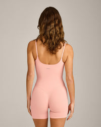 SoftMotion™ Strappy All in One with Grey Logo | Peach Orange