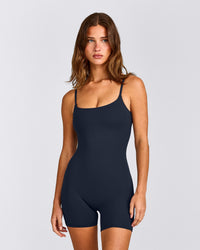 SoftMotion™ Strappy All in One with Grey Logo | True Blue