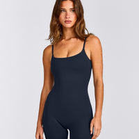SoftMotion™ Strappy All in One with Grey Logo | True Blue