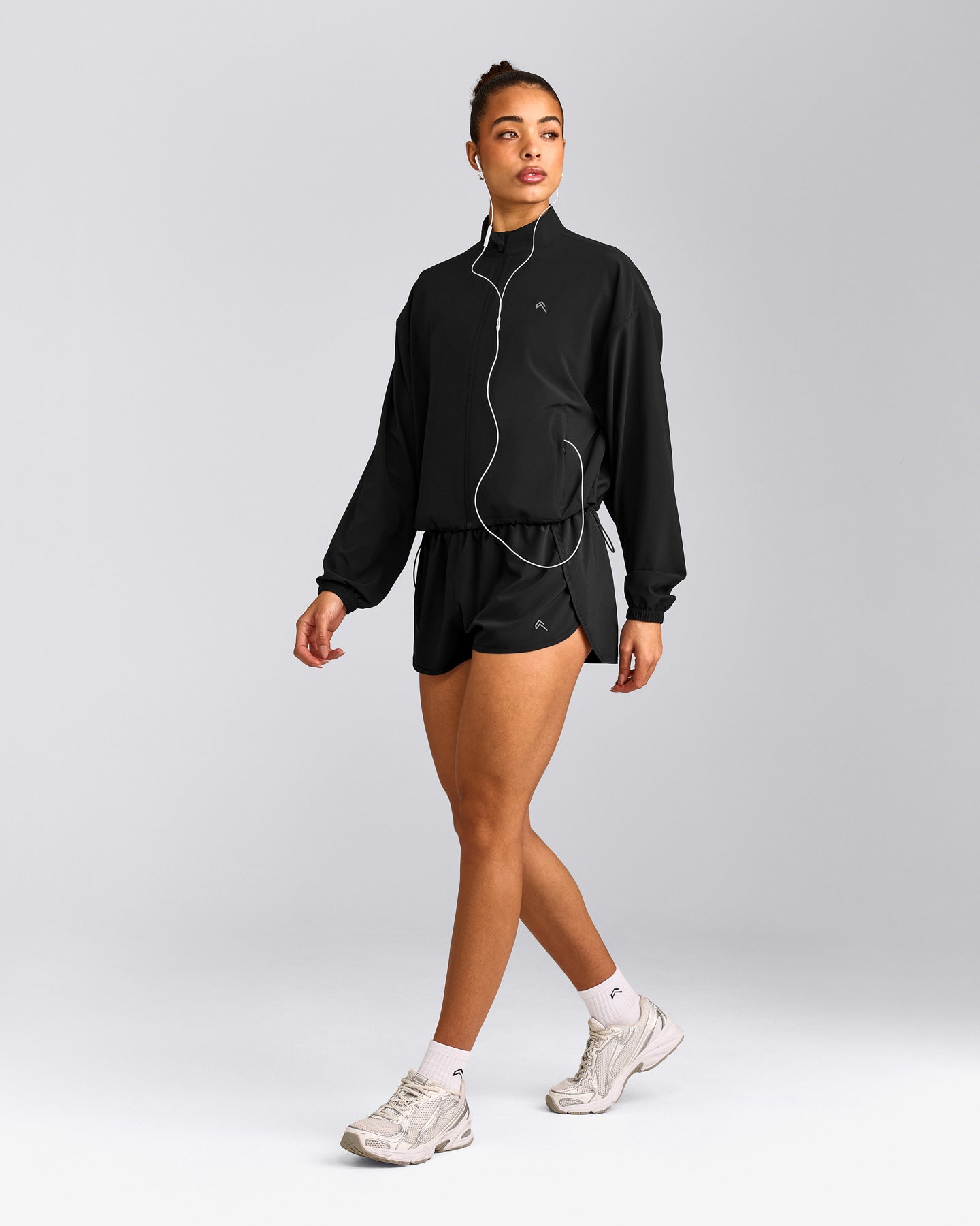 AirMove™ Jacket with Reflective Logo | Black