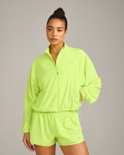 AirMove™ Jacket with Reflective Logo | Citrus Green