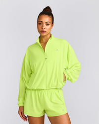 AirMove™ Jacket with Reflective Logo | Citrus Green