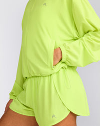 AirMove™ Jacket with Reflective Logo | Citrus Green
