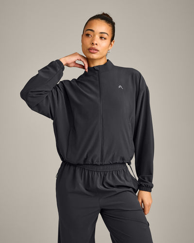 AirMove™ Jacket with Reflective Logo | Coal