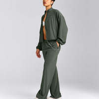 AirMove™ Jacket with Reflective Logo | Dark Khaki