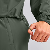 AirMove™ Jacket with Reflective Logo | Dark Khaki