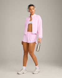 AirMove™ Lined Shorts 3" with Reflective Logo | Chalk Pink