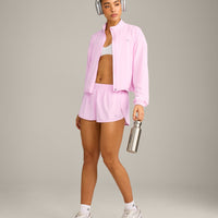 AirMove™ Lined Shorts 3" with Reflective Logo | Chalk Pink