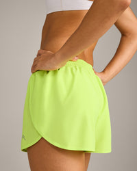 AirMove™ Lined Shorts 3" with Reflective Logo | Citrus Green