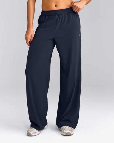 AirMove™ Straight Leg Pants with Reflective Logo | True Blue