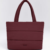 Quilted Tote Bag | Velvet Mocha