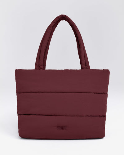 Quilted Tote Bag | Velvet Mocha