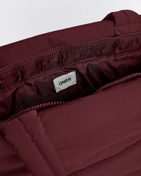 Quilted Tote Bag | Velvet Mocha