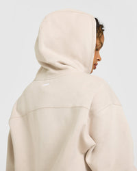 Foundations Oversized Hoodie | Sand