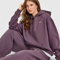 Foundations Oversized Hoodie | Vintage Purple