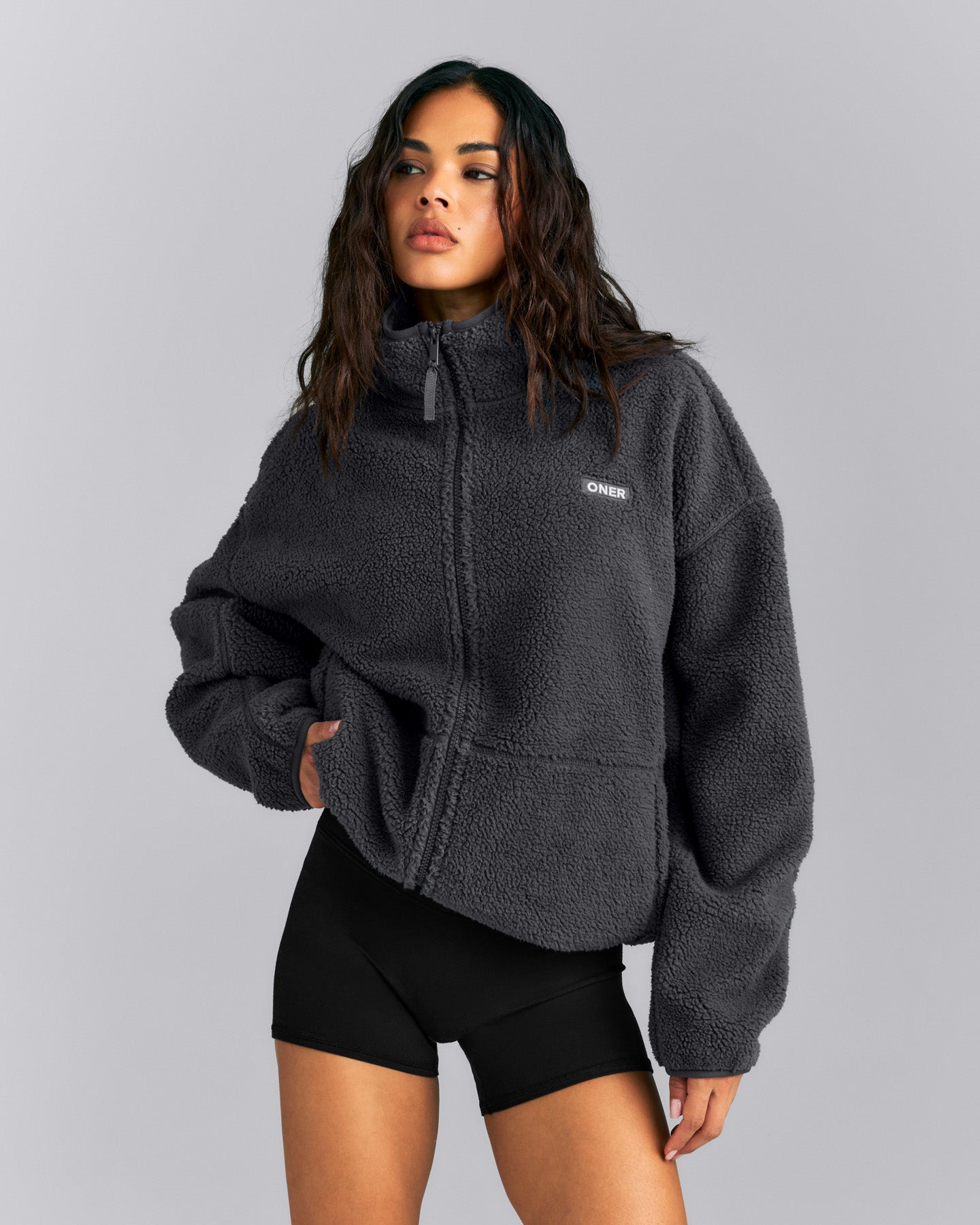 Sherpa Jacket | Coal