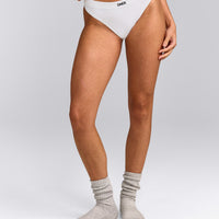 Seamless Thong | White