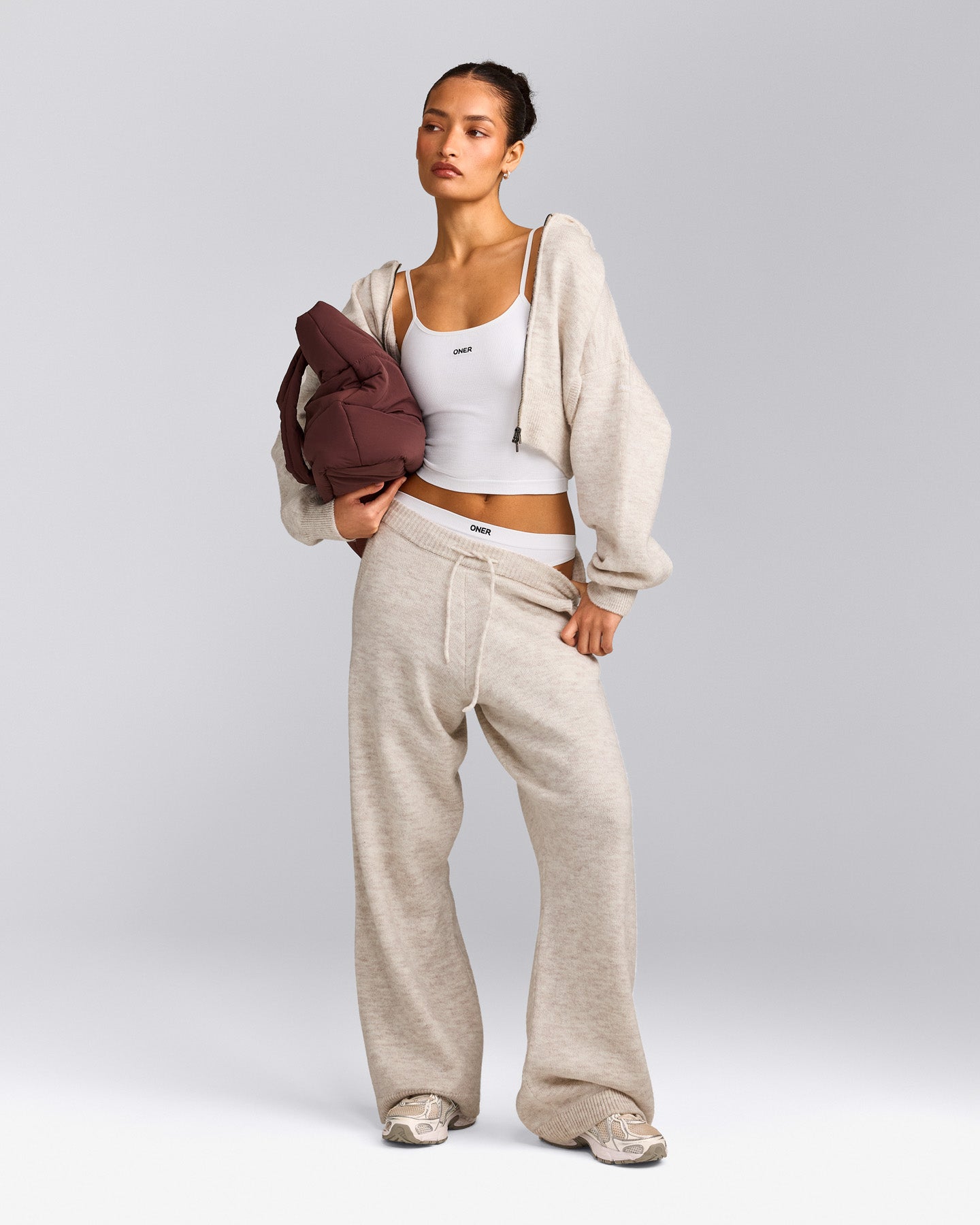 Seamless Strappy Vest | White