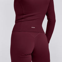 SoftMotion™ Mid Jacket with Grey Logo | Cherry Lacquer Purple