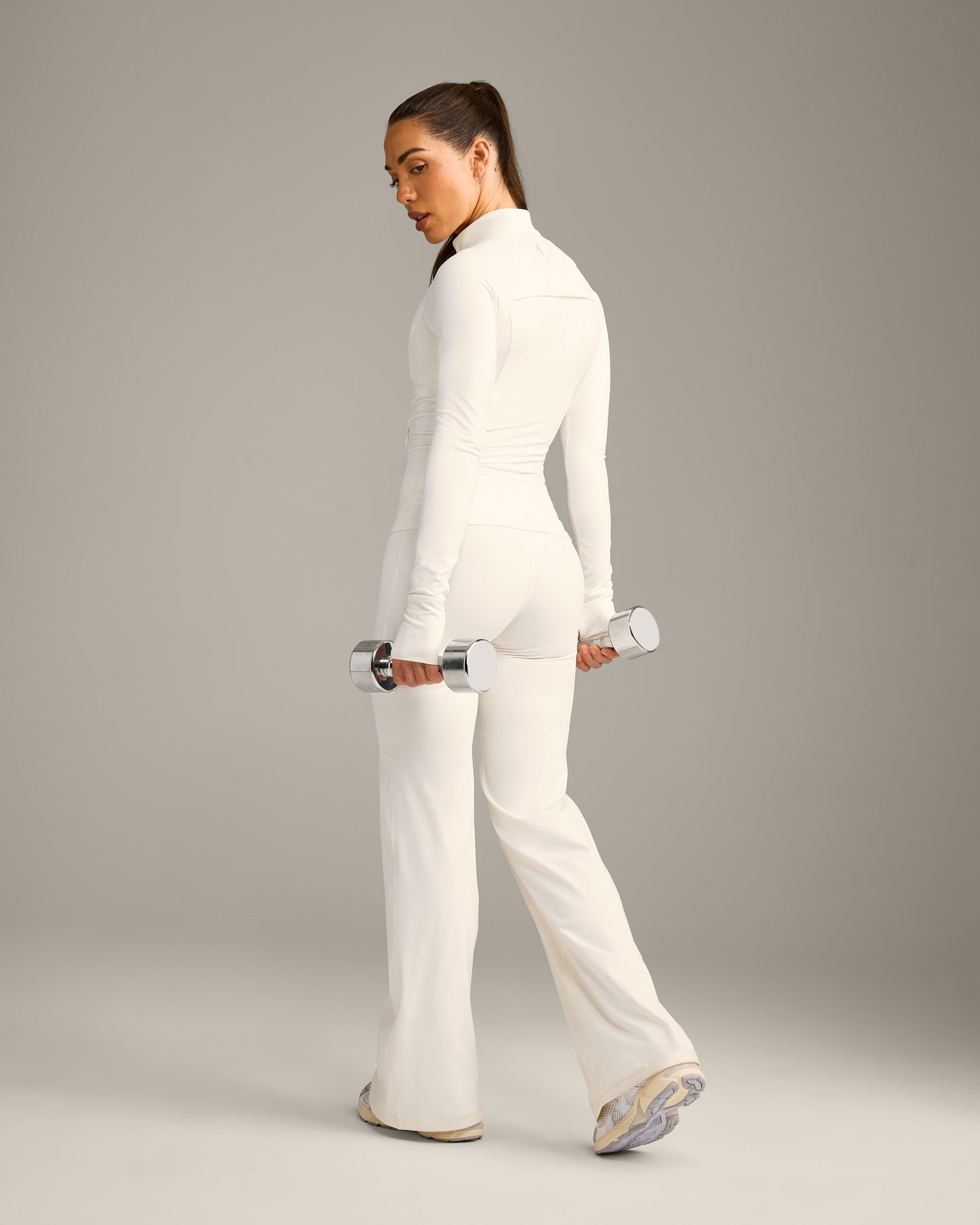 UnifiedMove Pocket Jacket with Reflective Logo | Marshmallow White