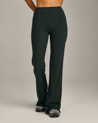 SoftMotion™ Flared Bottoms with Grey Logo | Emerald Noir