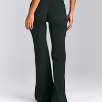 SoftMotion™ Flared Bottoms with Grey Logo | Emerald Noir