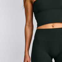 SoftMotion™ Straight Leg Bottoms with Grey Logo | Emerald Noir