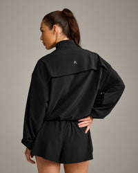 AirMove™ Jacket with Bonding with Reflective Logo | Black