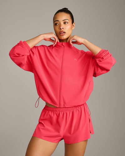 AirMove™ Jacket with Bonding with Reflective Logo | Charged Pink