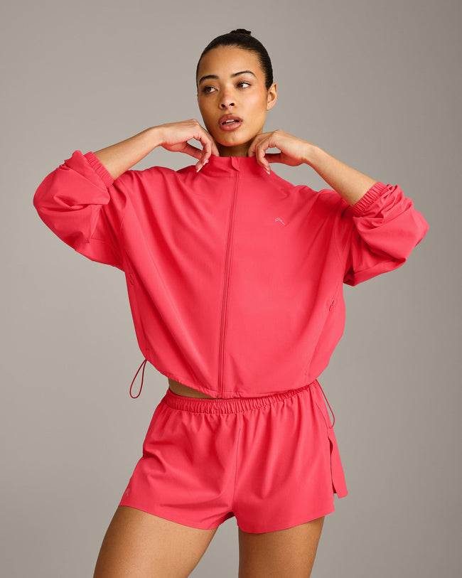 AirMove™ Jacket with Bonding with Reflective Logo | Charged Pink