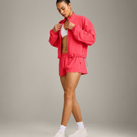 AirMove™ Jacket with Bonding with Reflective Logo | Charged Pink