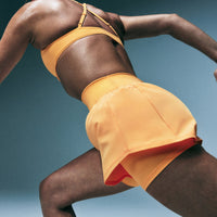 UnifiedMove™ Double Layer Shorts 5" with Reflective Logo | Powdered Orange