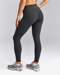 UnifiedMove™ Pocket Leggings with Bonding with Reflective Logo | Coal