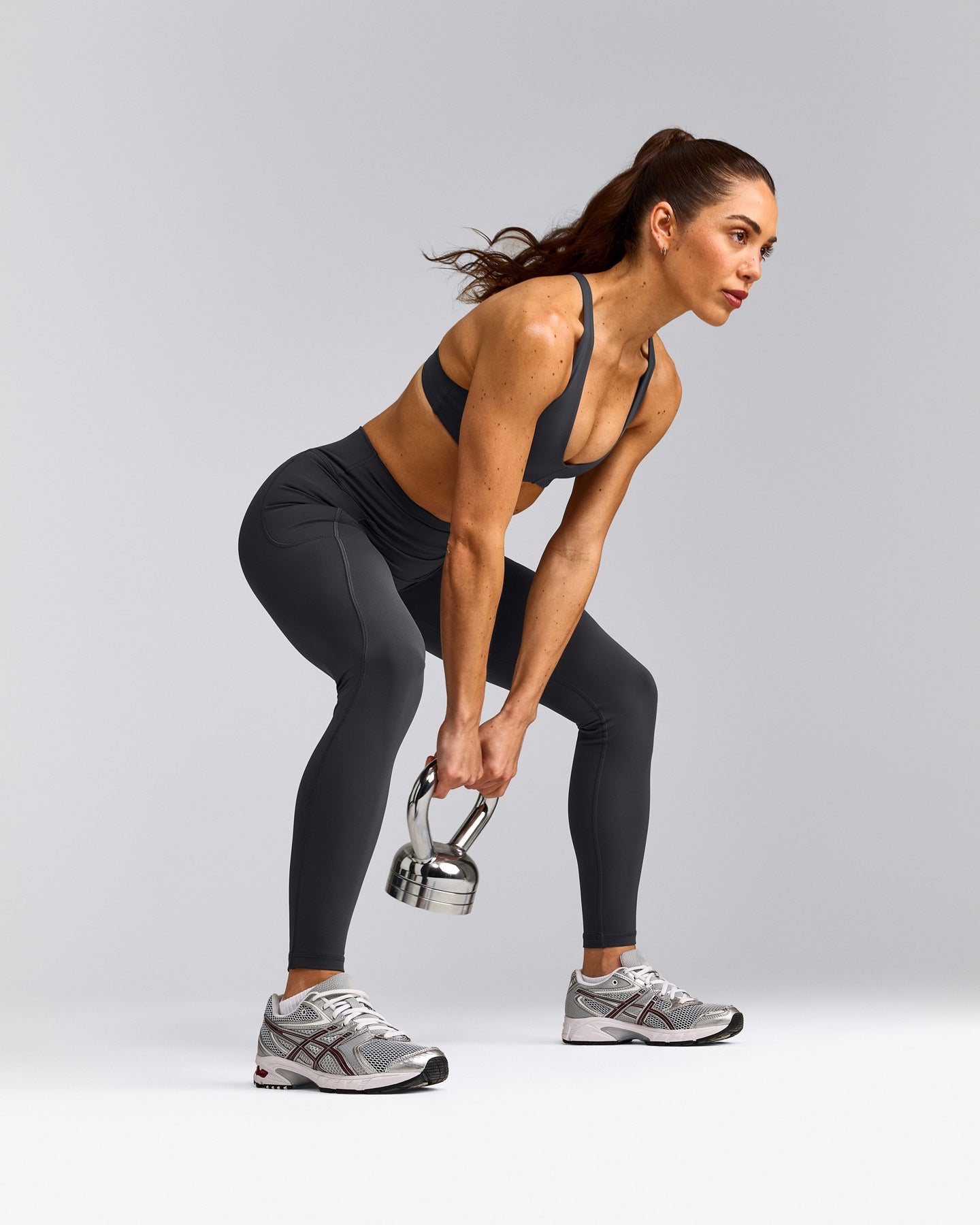 UnifiedMove™ Pocket Leggings with Bonding with Reflective Logo | Coal