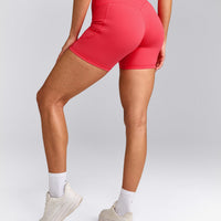 UnifiedMove™ Pocket Shorts 6" with Bonding with Reflective Logo | Charged Pink