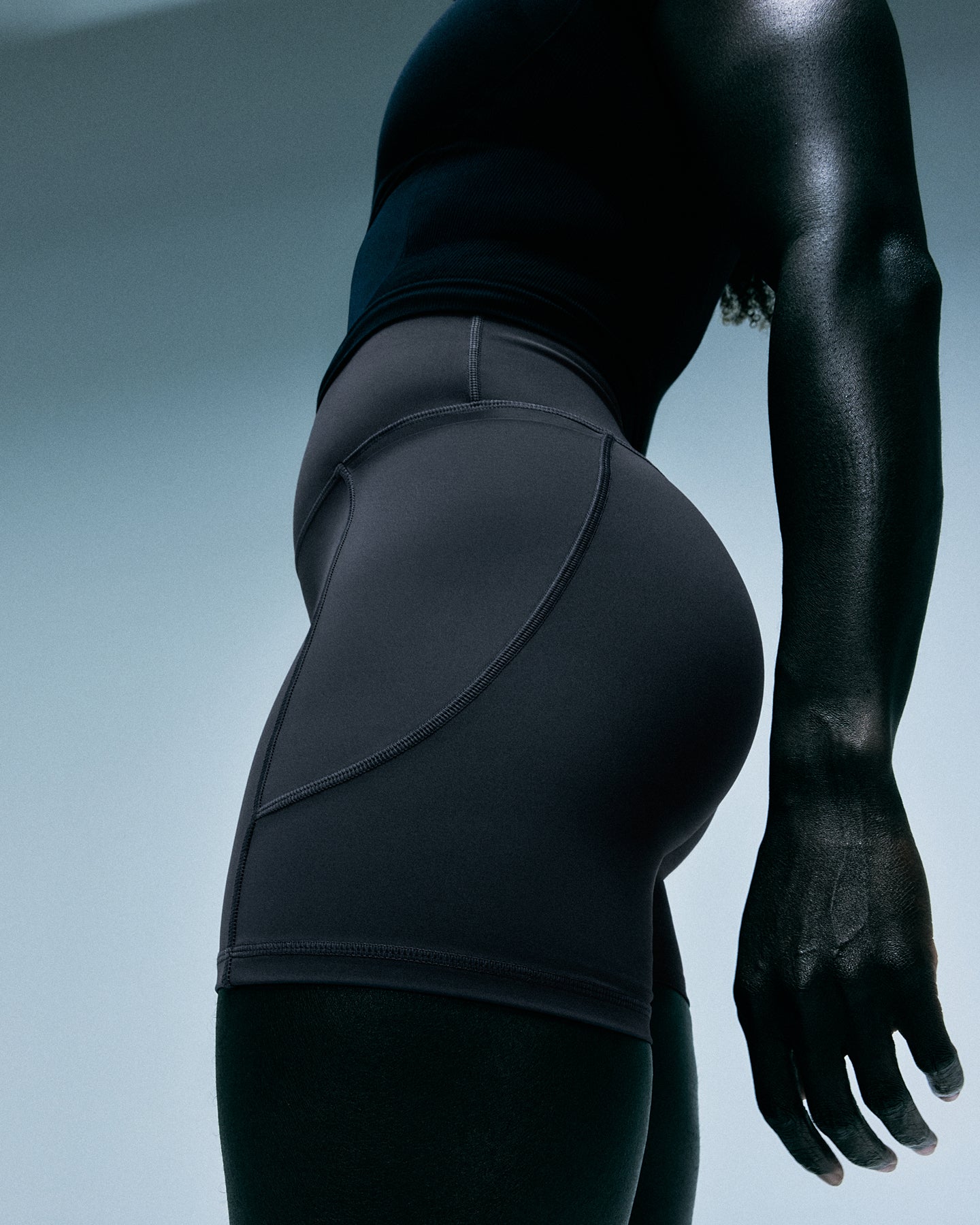 UnifiedMove™ Pocket Shorts 6" with Bonding with Reflective Logo | Coal