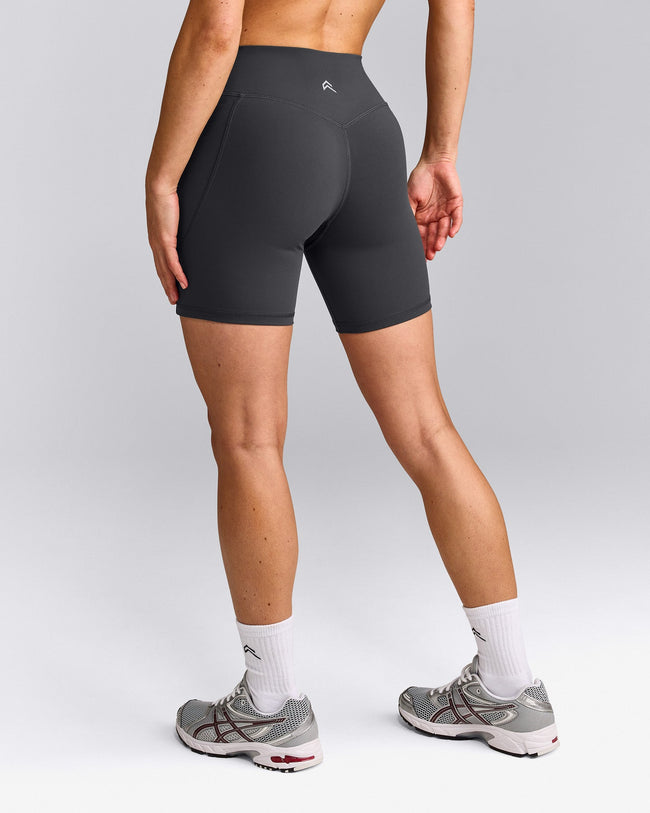 UnifiedMove™ Pocket Shorts 6" with Bonding with Reflective Logo | Coal