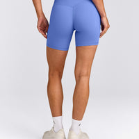 UnifiedMove™ Pocket Shorts 6" with Bonding with Reflective Logo | Glaucous Blue