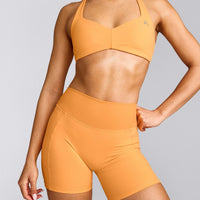 UnifiedMove™ Pocket Shorts 6" with Bonding with Reflective Logo | Powdered Orange