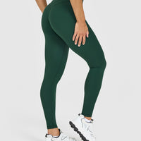 UnifiedMove™ High Waisted Leggings | Racing Green