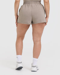 Raw Lounge Oversized Shorts | Minky