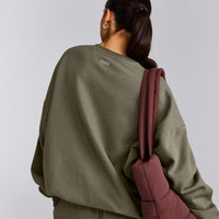 Foundations All Season Crew Neck Sweatshirt | Alpine Green