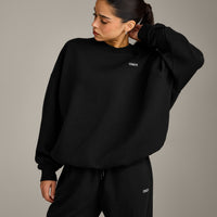 Foundations All Season Crew Neck Sweatshirt | Black