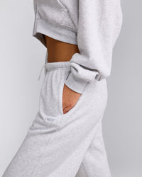 Foundations All Season Straight Leg Joggers | Grey Marl