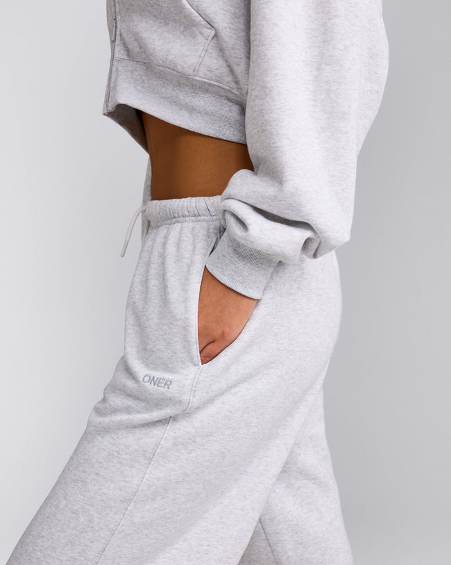 Foundations All Season Straight Leg Joggers | Grey Marl