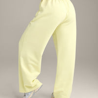 Foundations All Season Straight Leg Joggers | Pastel Yellow
